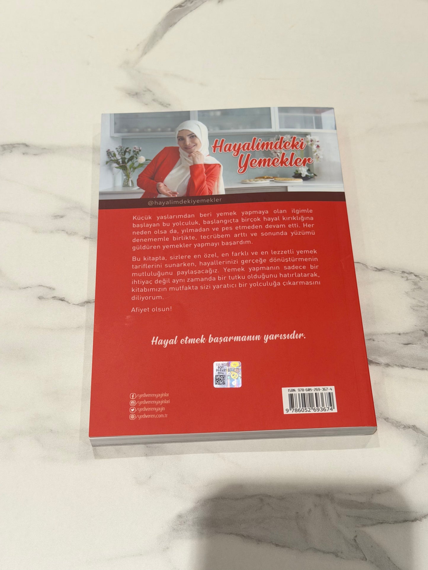 Hayalimdeki Yemekler Kitap