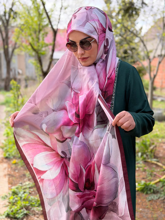 Magnolia Rose Şal Kraş Luxe